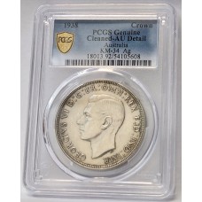 AUSTRALIA 1938 . CROWN . PCGS GENUINE